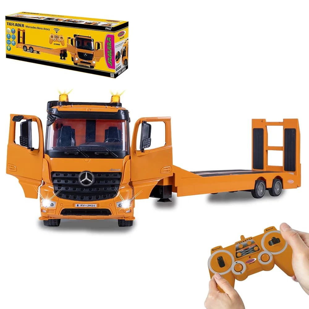 JAMARA 405107 Tieflader Mercedes Arocs 1:20 2,4G