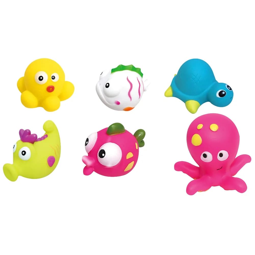 Jamara Badespielzeug Jamara 460616 Bath Toys Sea Creatures 6-Piece