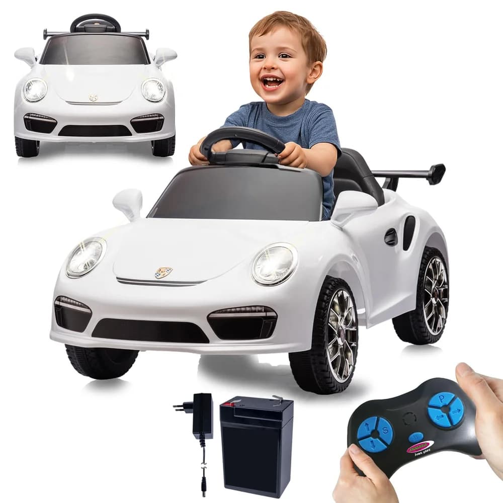 Jamara Ride-on RUF CTR3 Club Sport weiß 2,4GHz Li-Power 12.6