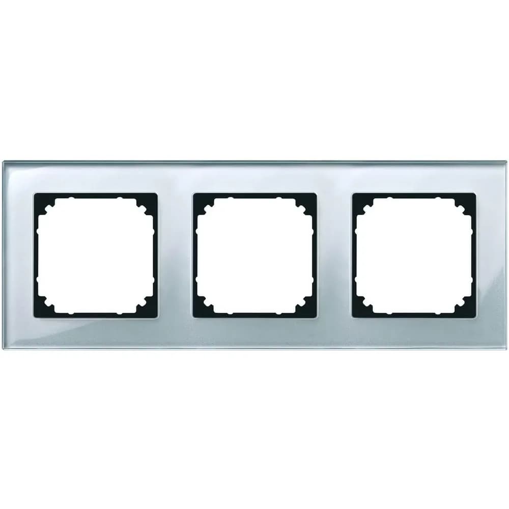 Merten Rahmen Glas 3f.diam/si 489360