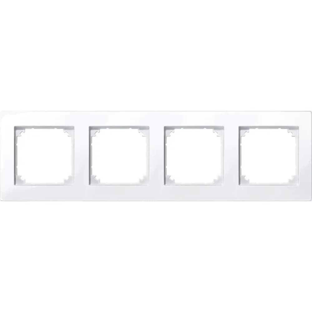 Merten M-PLAN-Rahmen 4f. aws/gl 515425