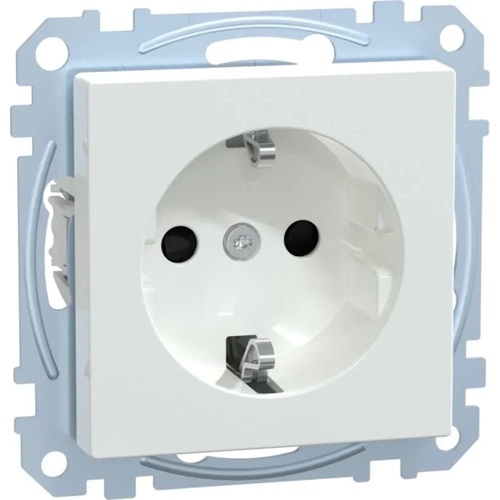 Merten SCHUKO-Steckdose aws/gl MEG2300-0325