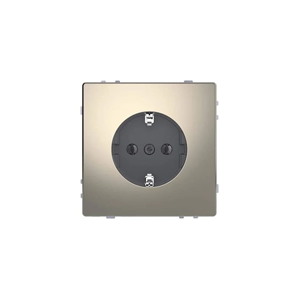 Merten SCHUKO-Steckdose nickelmet MEG2301-6050