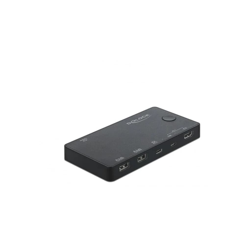 DELOCK 11477 - KVM Switch, HDMI, USB-C