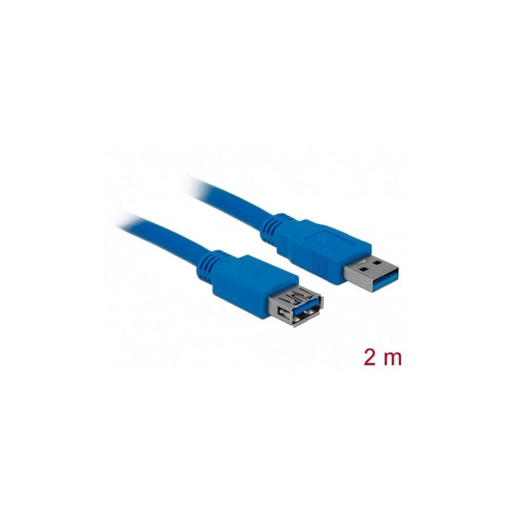 DELOCK Kabel USB 3.0 Verlängerung A Stecker > A Buchse 2m