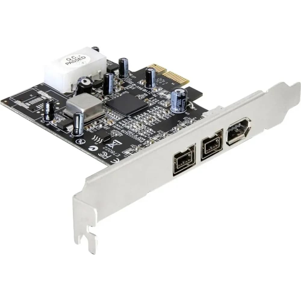 Delock Digitales Aufnahmegerät (PCI Express Firewire 800/400 - PCIe Soundkarte)