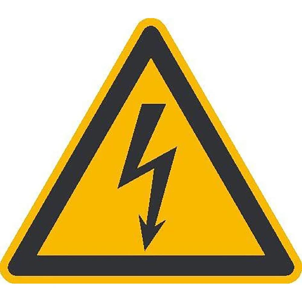 SafetyMarking Warnschild, (44 Stück), Folie elektrische Spannung SL25mm