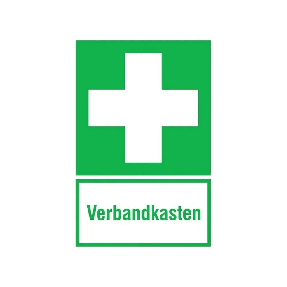 SafetyMarking Hinweißchild Folie B200xH300 mm Verbandkasten langnachleuchtend