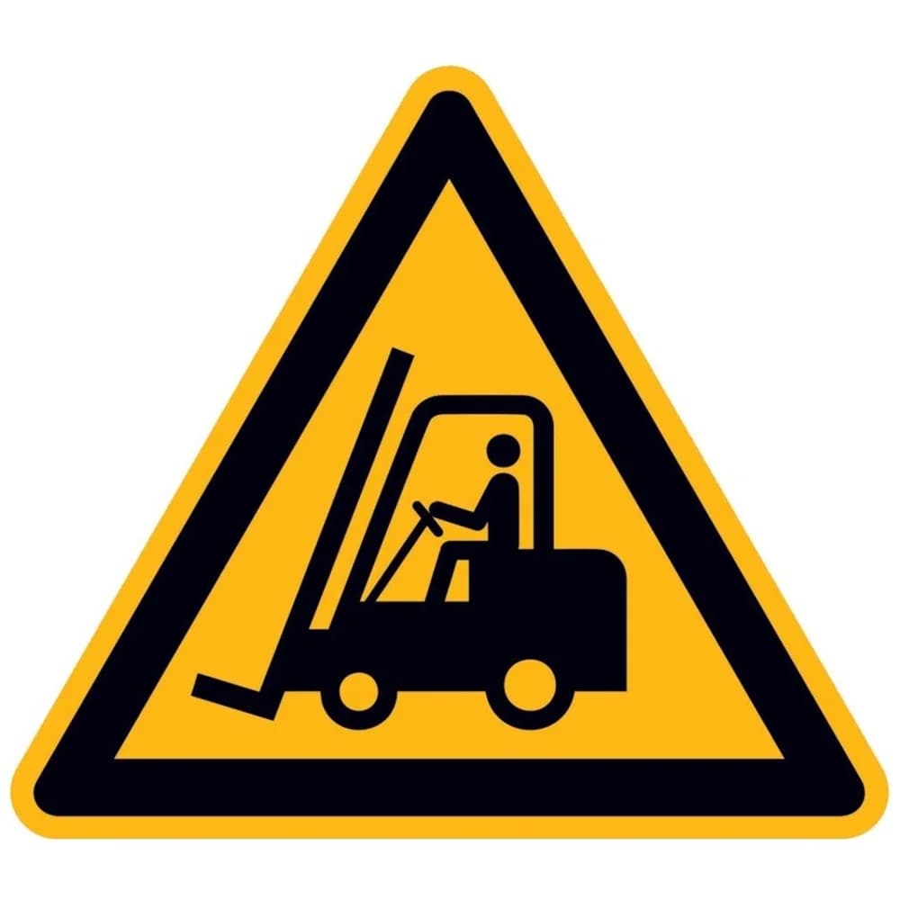 SafetyMarking Warnschild, Alu geprägt Flurförderzeuge SL315mm