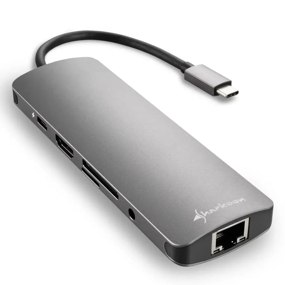 Sharkoon USB 3.0 Type C Combo Adapter