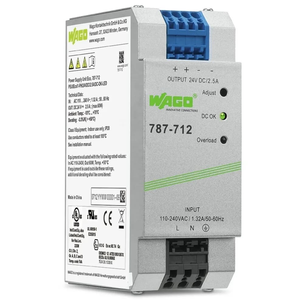 Netzteil Wago Epsitron EcoPower 24V, 2,5A