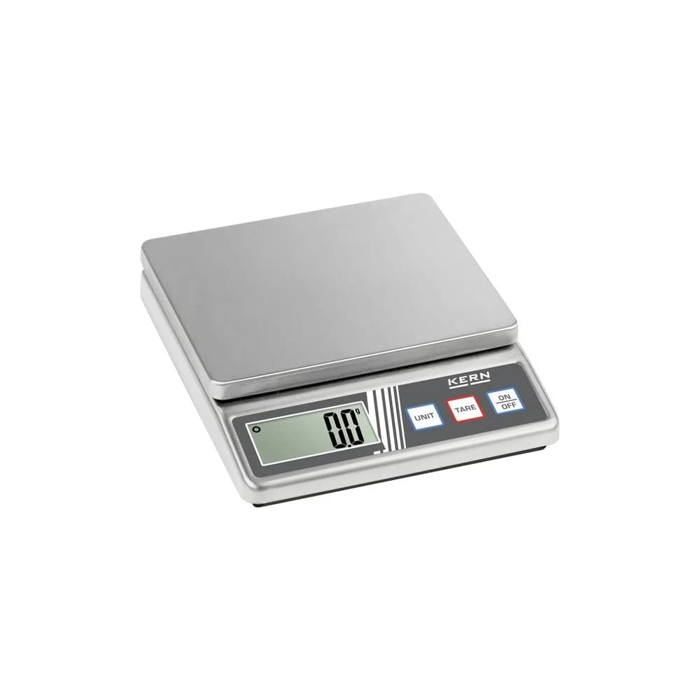 KERN Edelstahl-Tischwaage FOB 5K1S