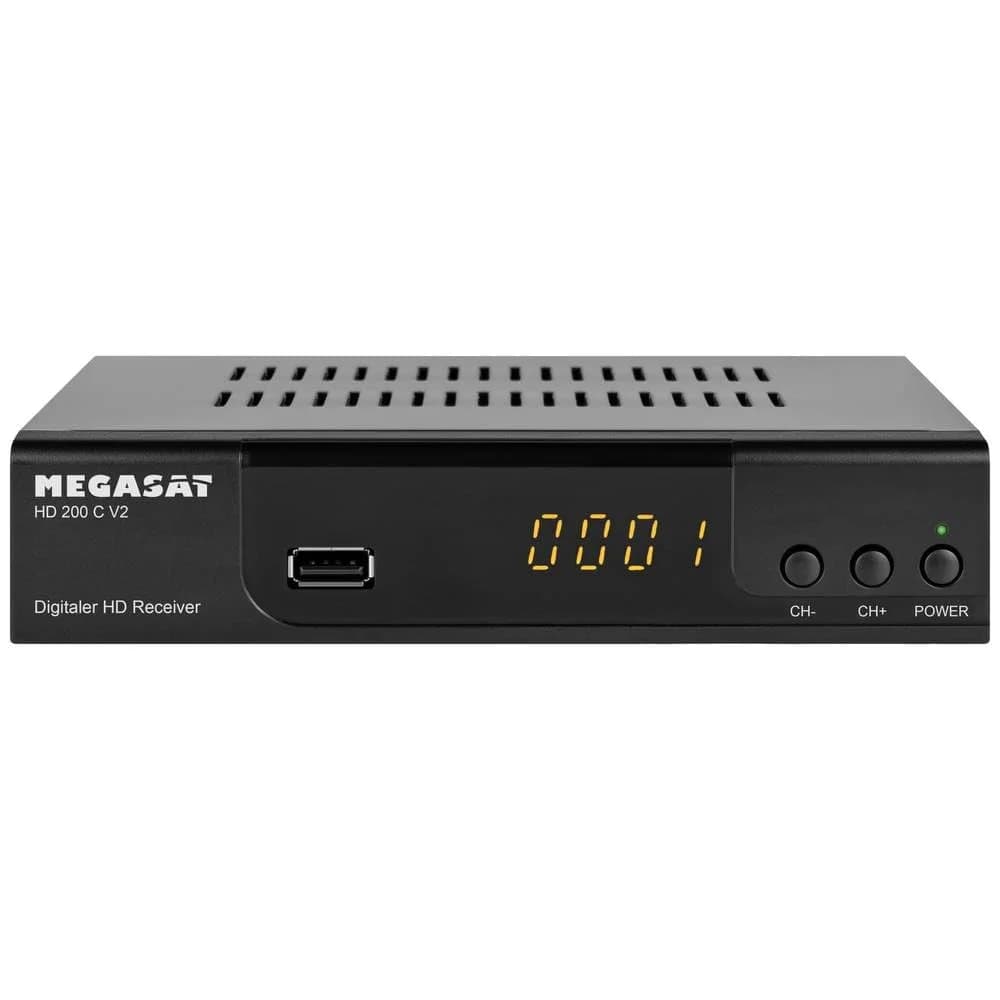 Megasat 200 C V2 DVB-C Kabel-Receiver schwarz