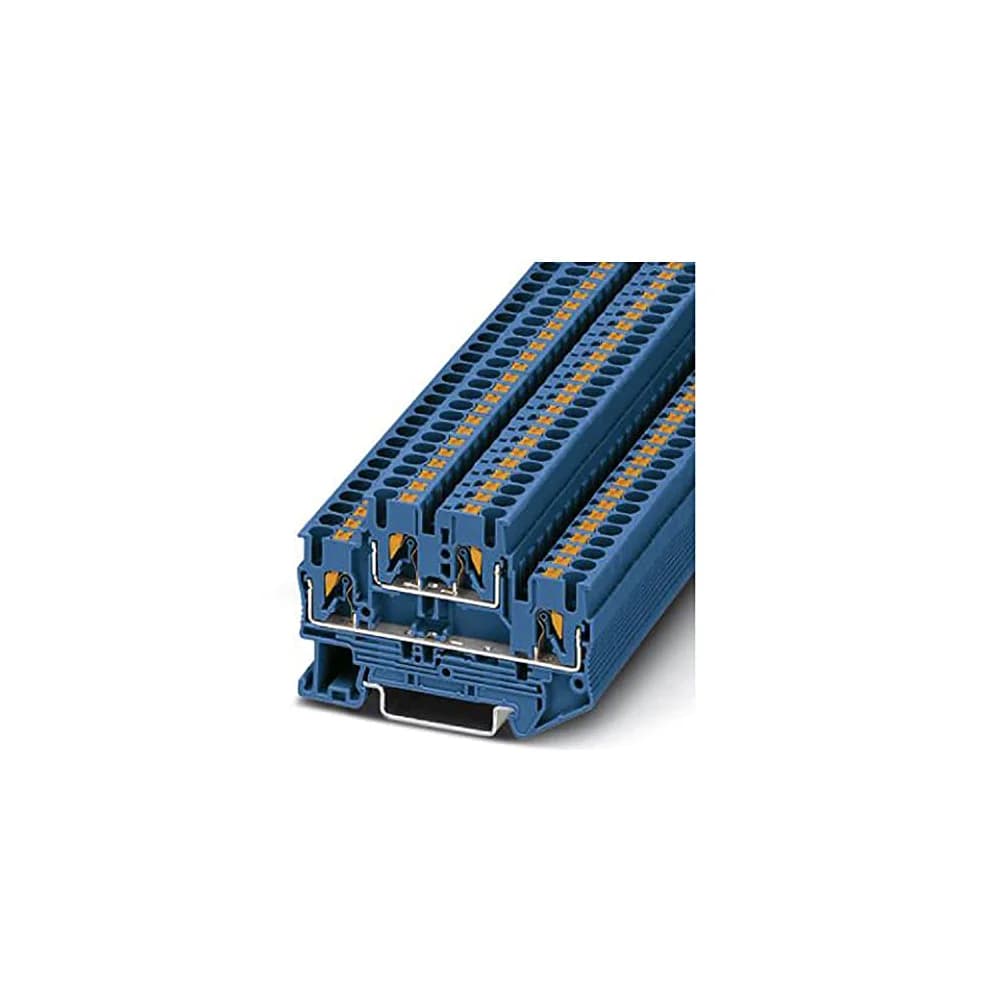 PTTB 2,5 BU - Doppelstockklemme, PTTB 2,5, blau