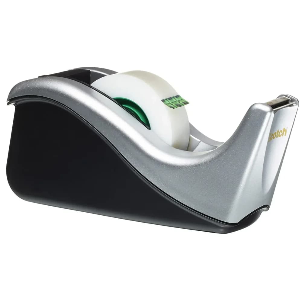 Scotch Tischabroller, 19mmx33m, silber