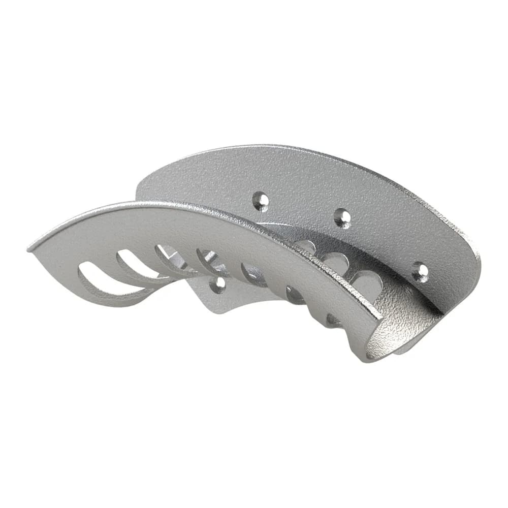 Riegler Schlauchhalter, Aluminium unlackiert, mittel