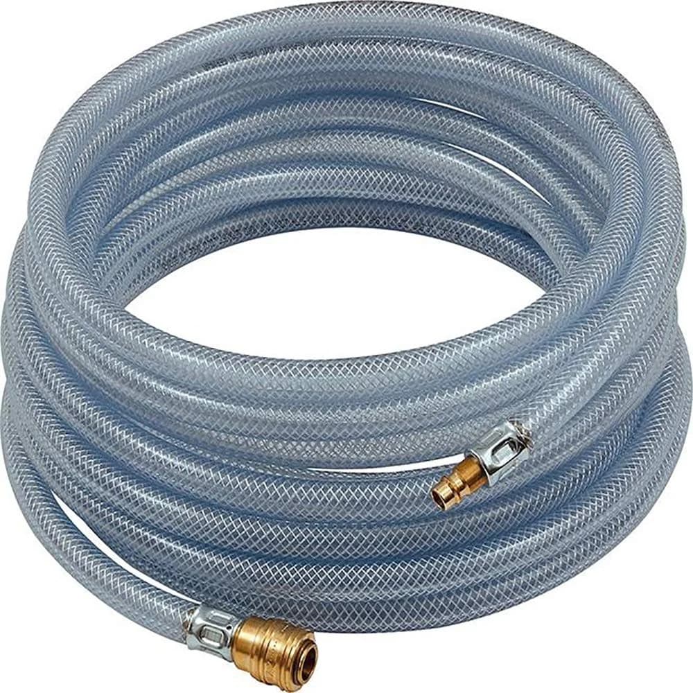 Riegler PVC-Gewebeschlauch-Set, Schnellverschl.kpl., Schlauch-Ã ̧ 12x6, 10m