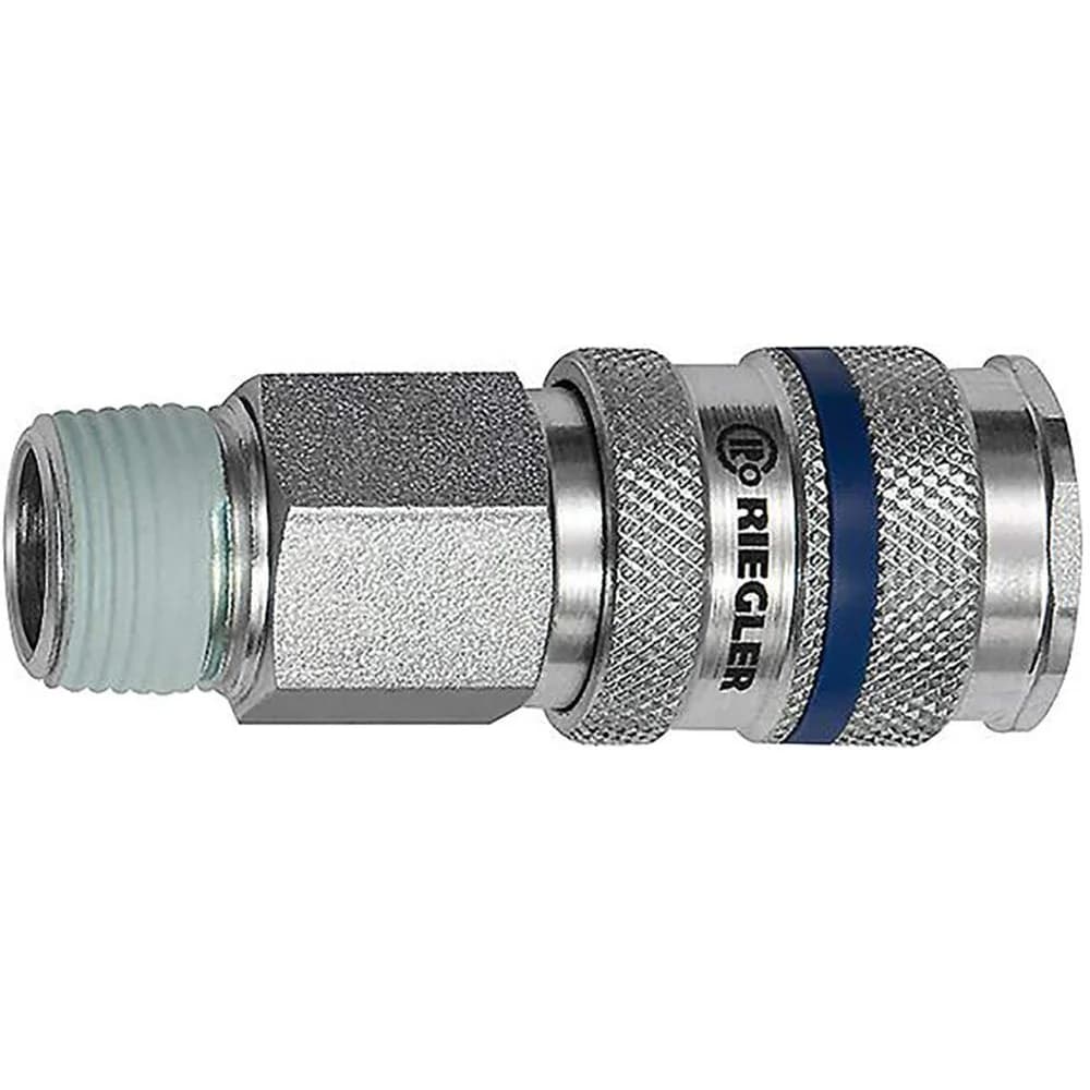Riegler Schnellverschlusskupplung NW 7,8 Stahl R 1/4 AG - 141512