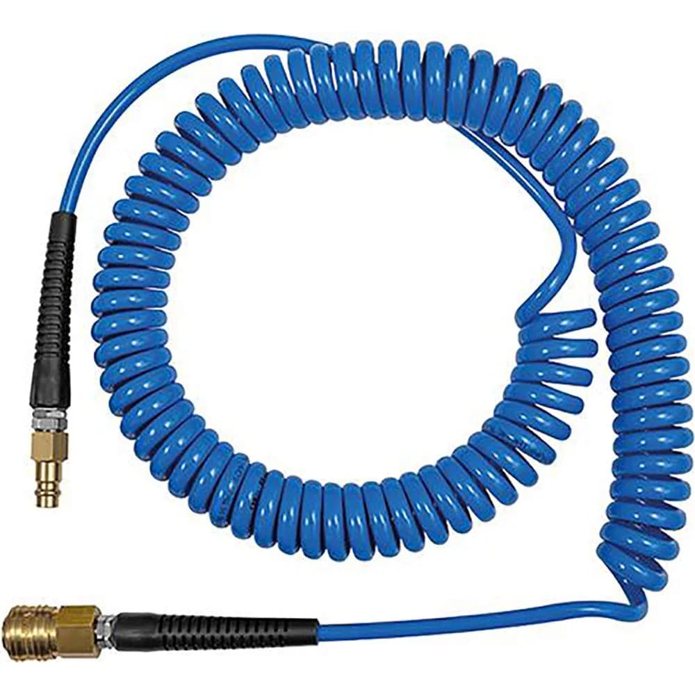 Riegler Spiralschlauchset ID 6,5mm AD 10mm L.7,5m Kuppl.DN 7,2 Rl.