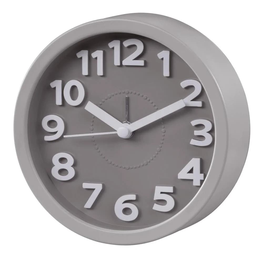 Hama 186324 Wecker Retro, Taupe, rund