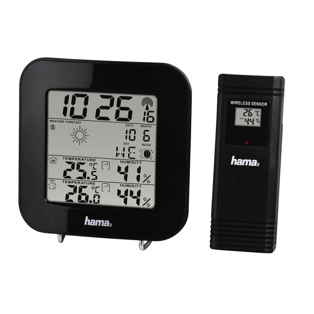 HAMA Wetterstation EWS-200 - schwarz