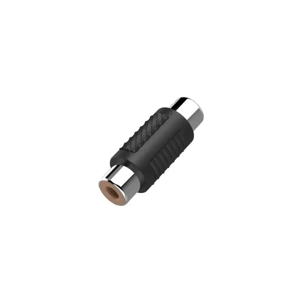 Hama 7205182 Audio-Adapter Cinch-Kupplung, schwarz