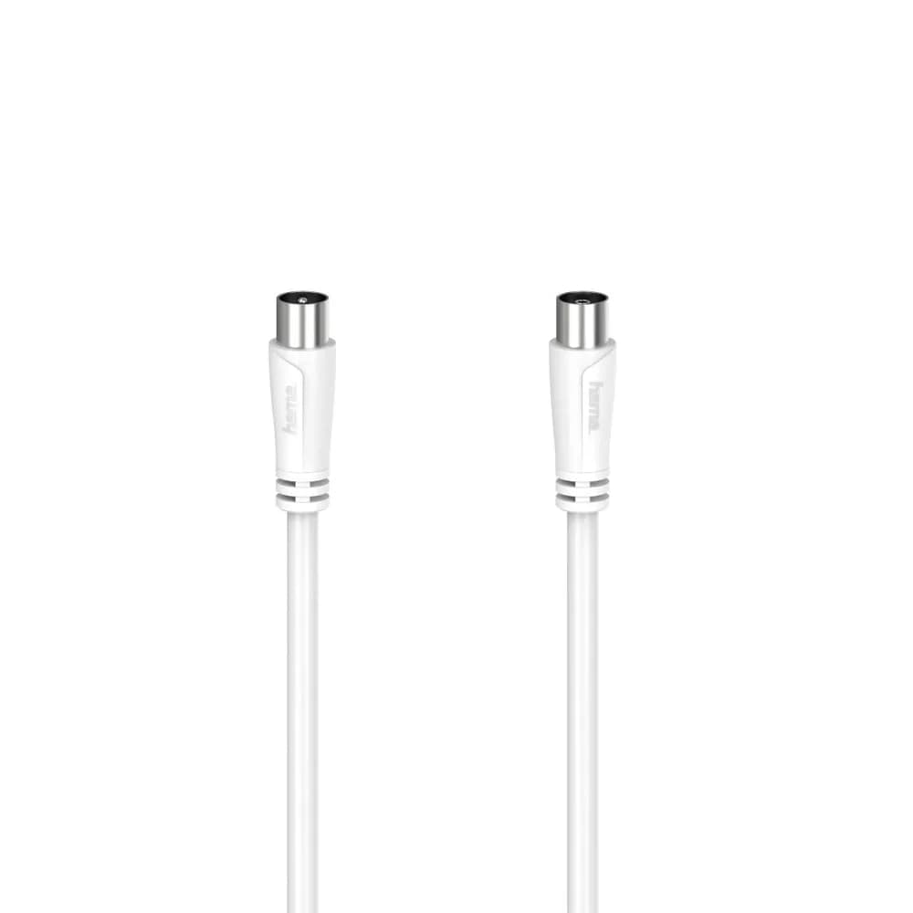 Hama Antennenkabel 10m Koax F Stecker 90dB doppelt