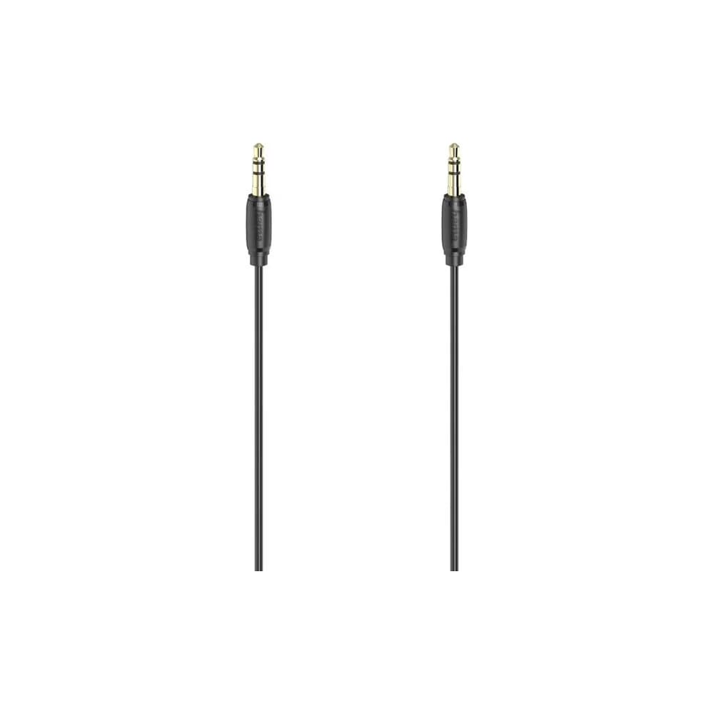 Hama 00205117 Audio-Kabel 0,5 m 3.5mm Schwarz