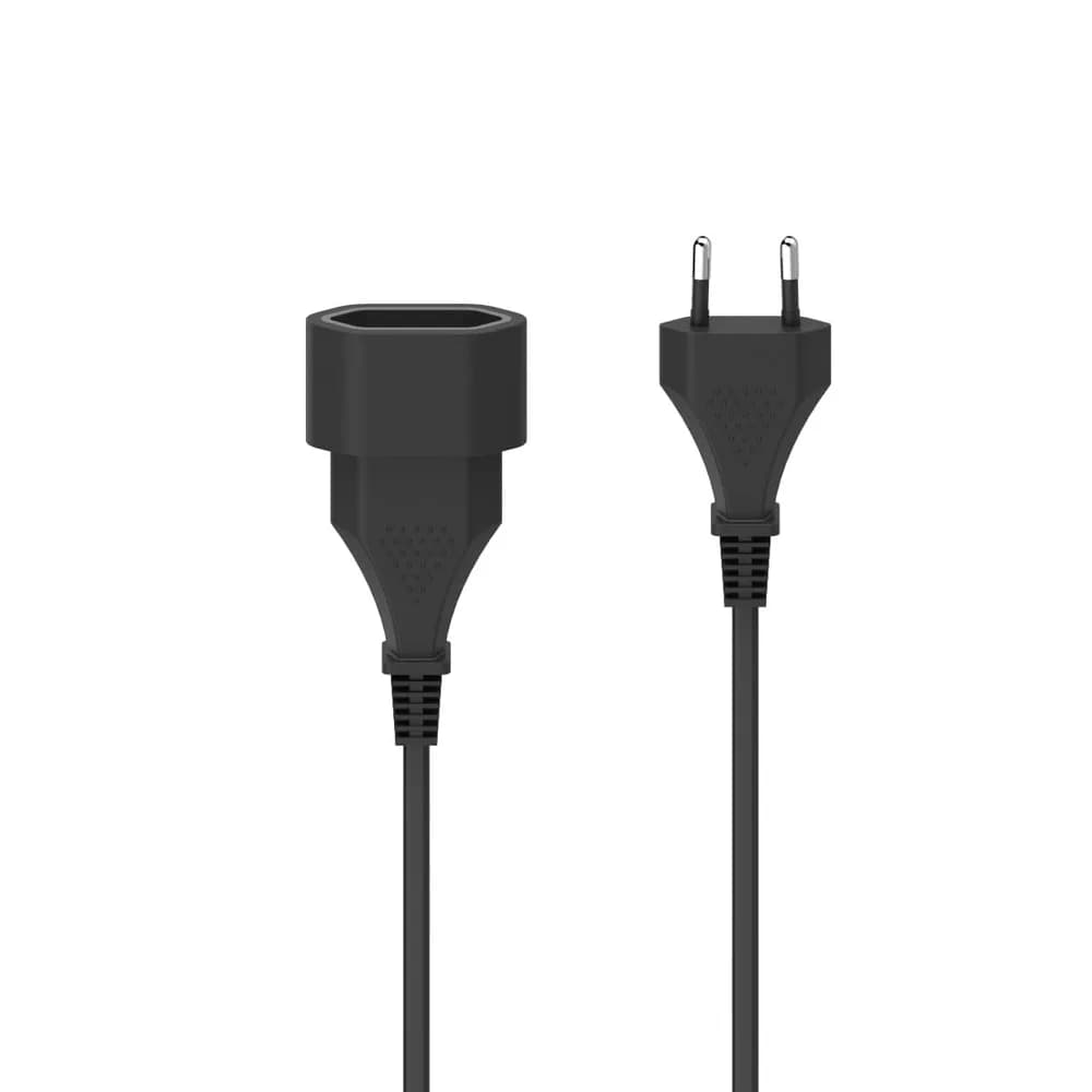 Hama Verlängerungskabel mit Eurostecker, für innen, 3 m, Schwarz (00223262) Verlängerungskabel