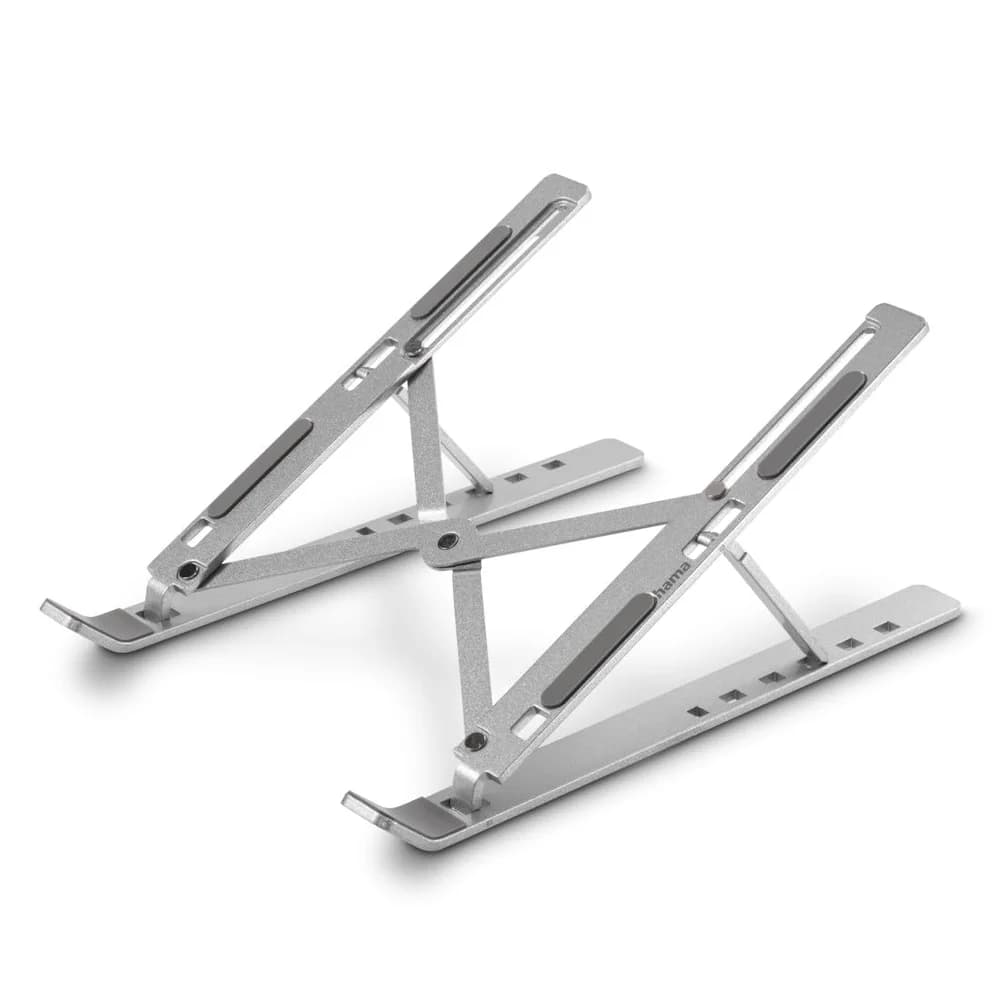 Hama Notebook-Stand »Aluminium« faltbar grau, 18x2x25 cm
