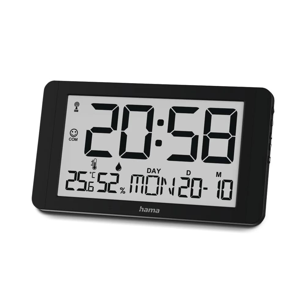 Hama Wanduhr Wand- /Tischuhr Digitale Uhr Rechteck 00222215