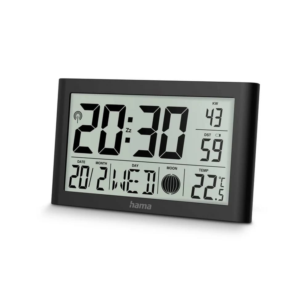 Hama 222209 Digitale Wanduhr "Martinique"