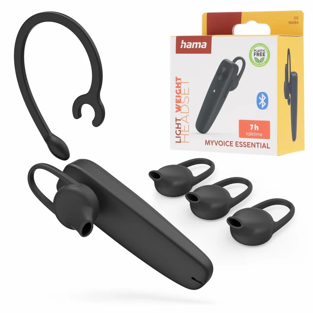 Hama MyVoice Essential Mono Bluetooth® Headset, 9g leicht
