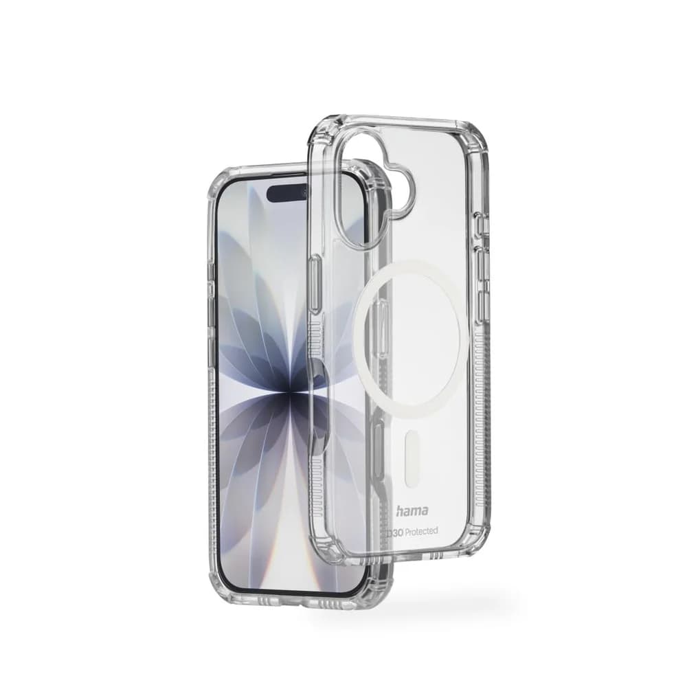 Hama 00232371 Handyhülle f. iPhone 17 druchsichtig, magnetisch