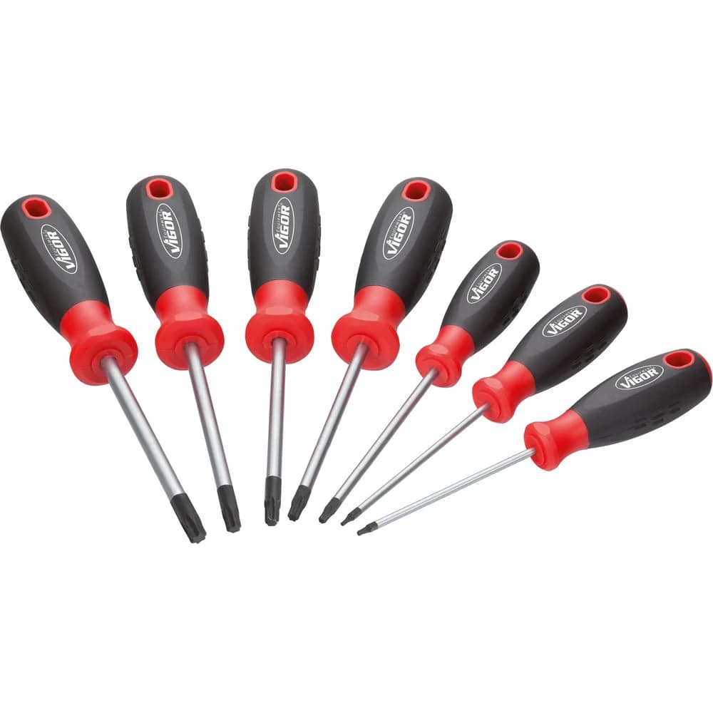 VIGOR Schraubendrehersatz TORX® Schraubendreher Satz V3366