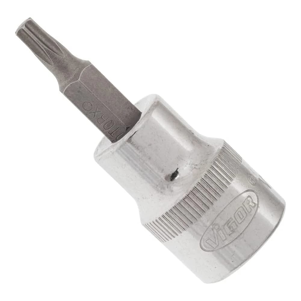VIGOR Steckschlüsseleinsatz TORX® Schraubendreher-Einsatz V2302N