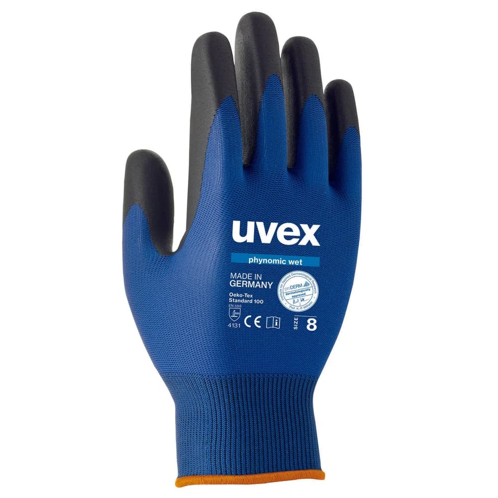 uvex 6006008 Schutzhandschuhe Gr.8 blau