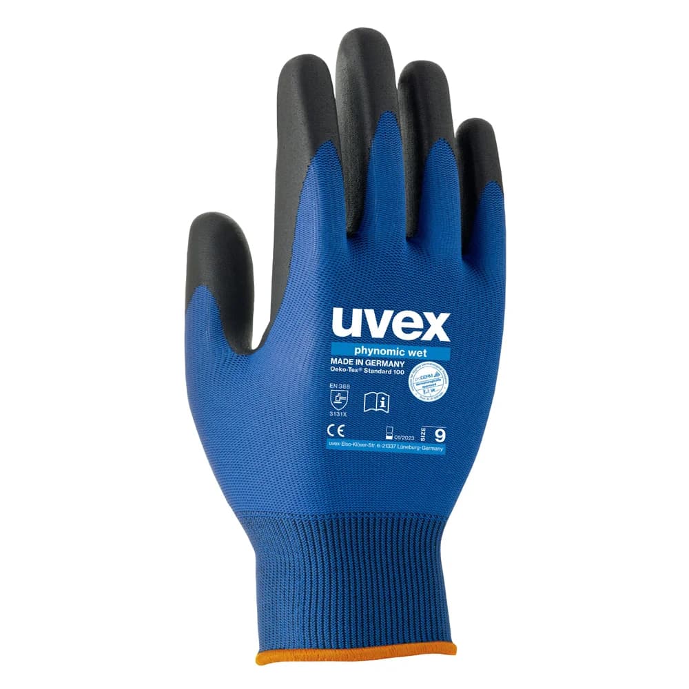uvex 6006009 Schutzhandschuhe Gr.9 blau