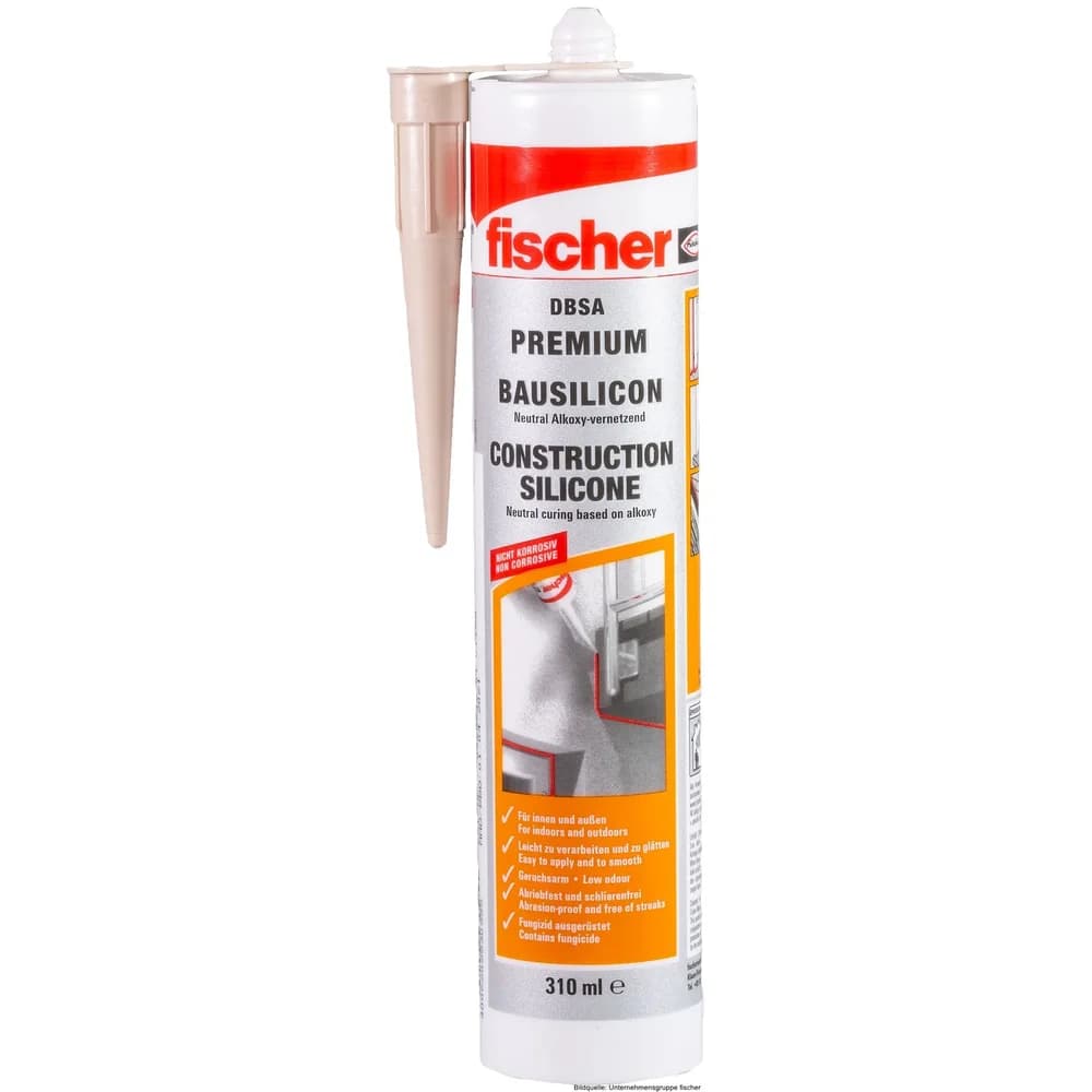 fischer Bausilikon DBSA 310ml schiefergrau