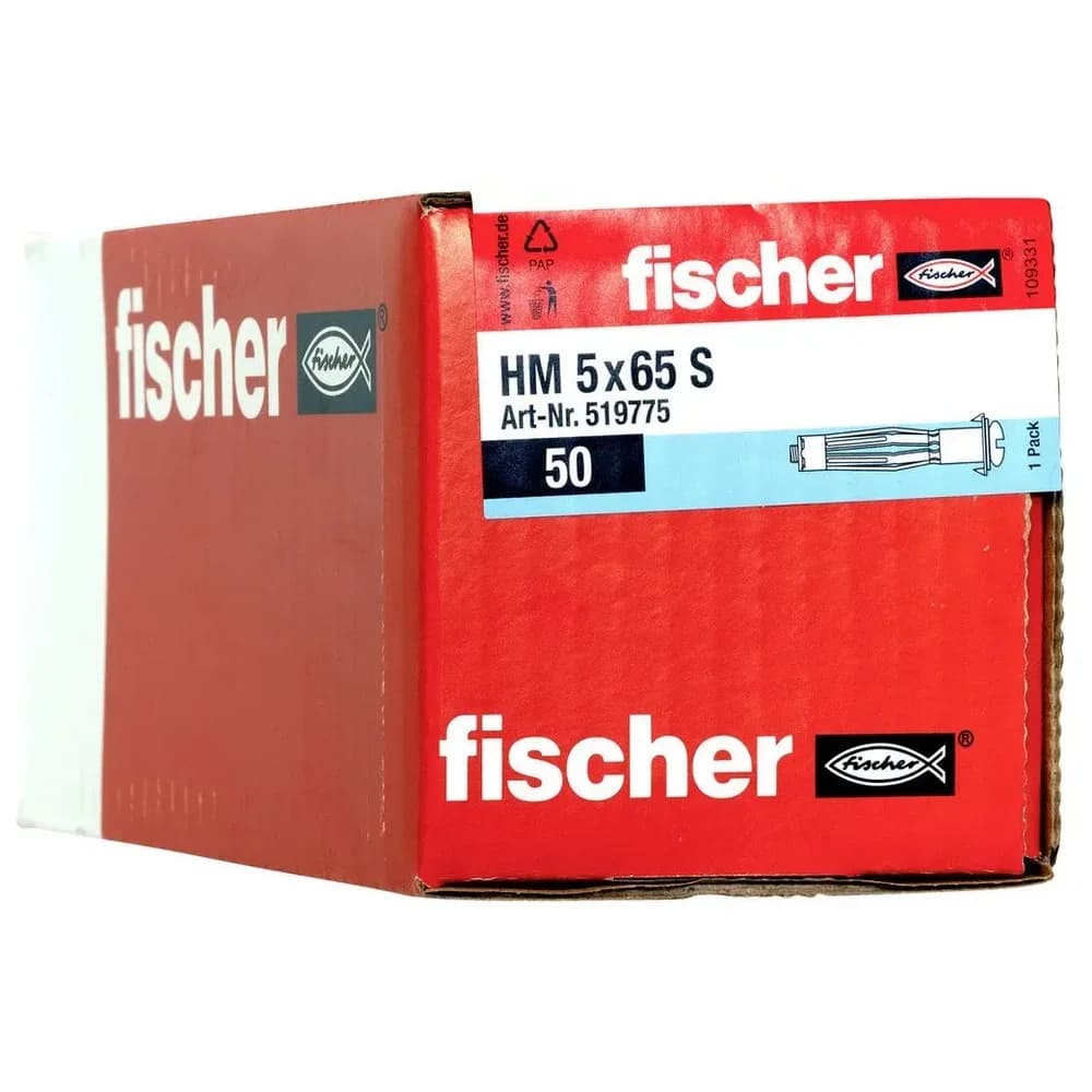 fischer Hohlraum-Metalldübel HM 5x65 S