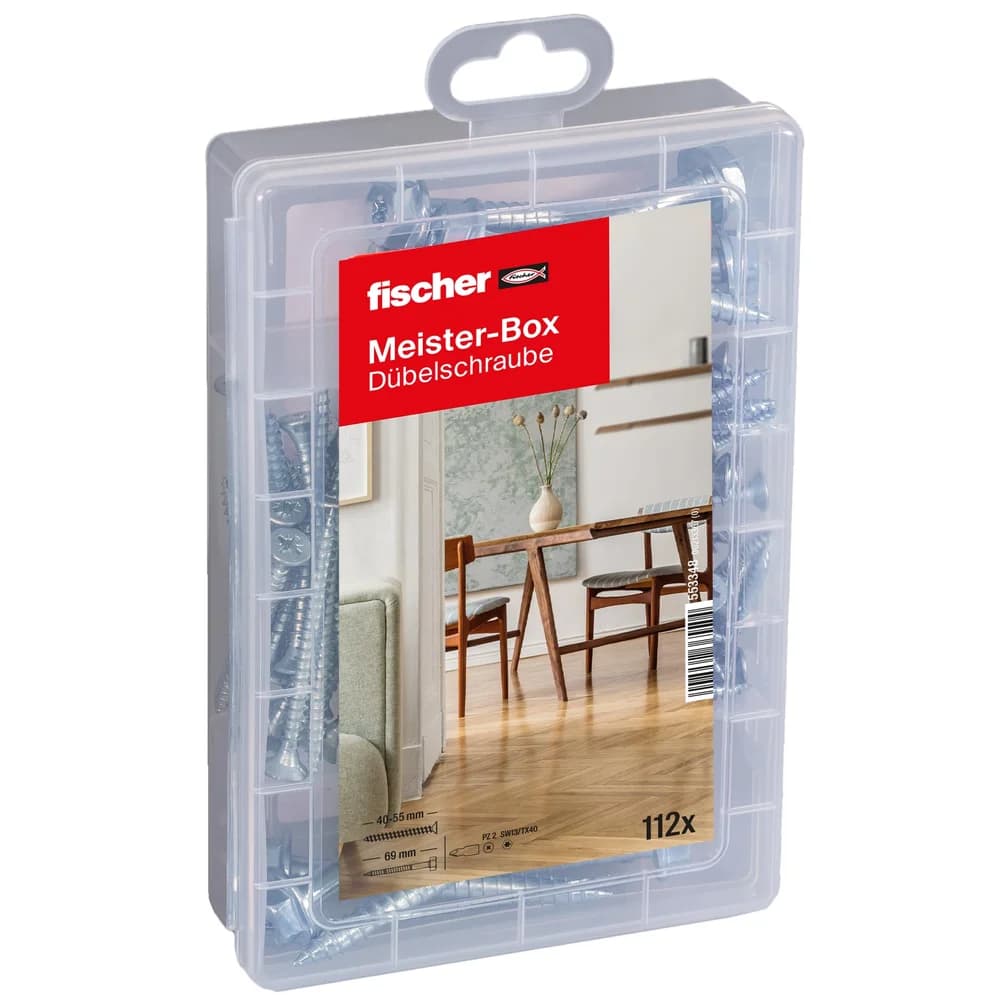 fischer MEISTER-BOX Dübelschrauben