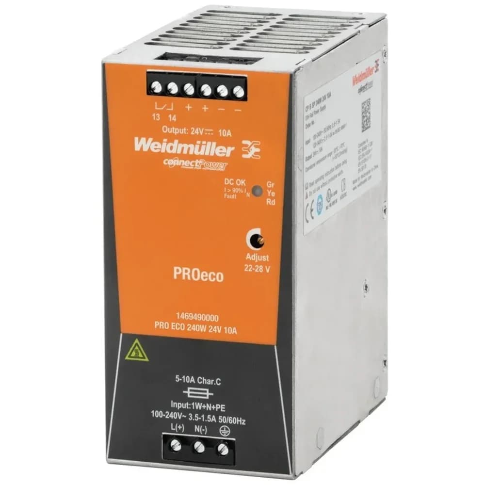 Stromversorgung 1ph, 22-28VDC (Poti),10A