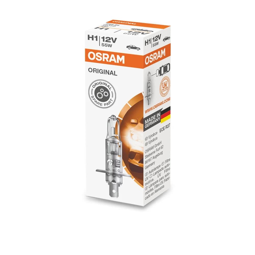 OSRAM Scheinwerferlampe 55W 12V P14,5s UVS 64150