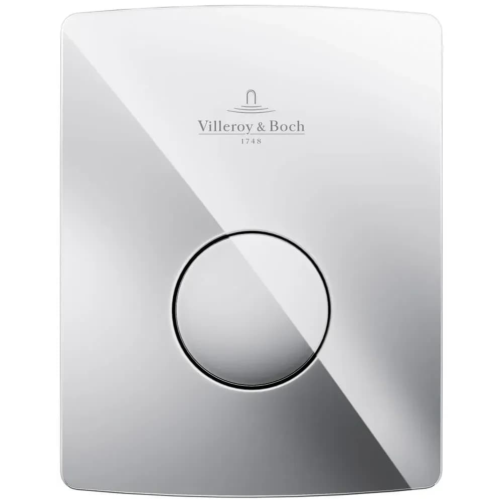 Villeroy & Boch ViConnect Urinal-Betätigungsplatte 92194461 verchromt, Kunststoff
