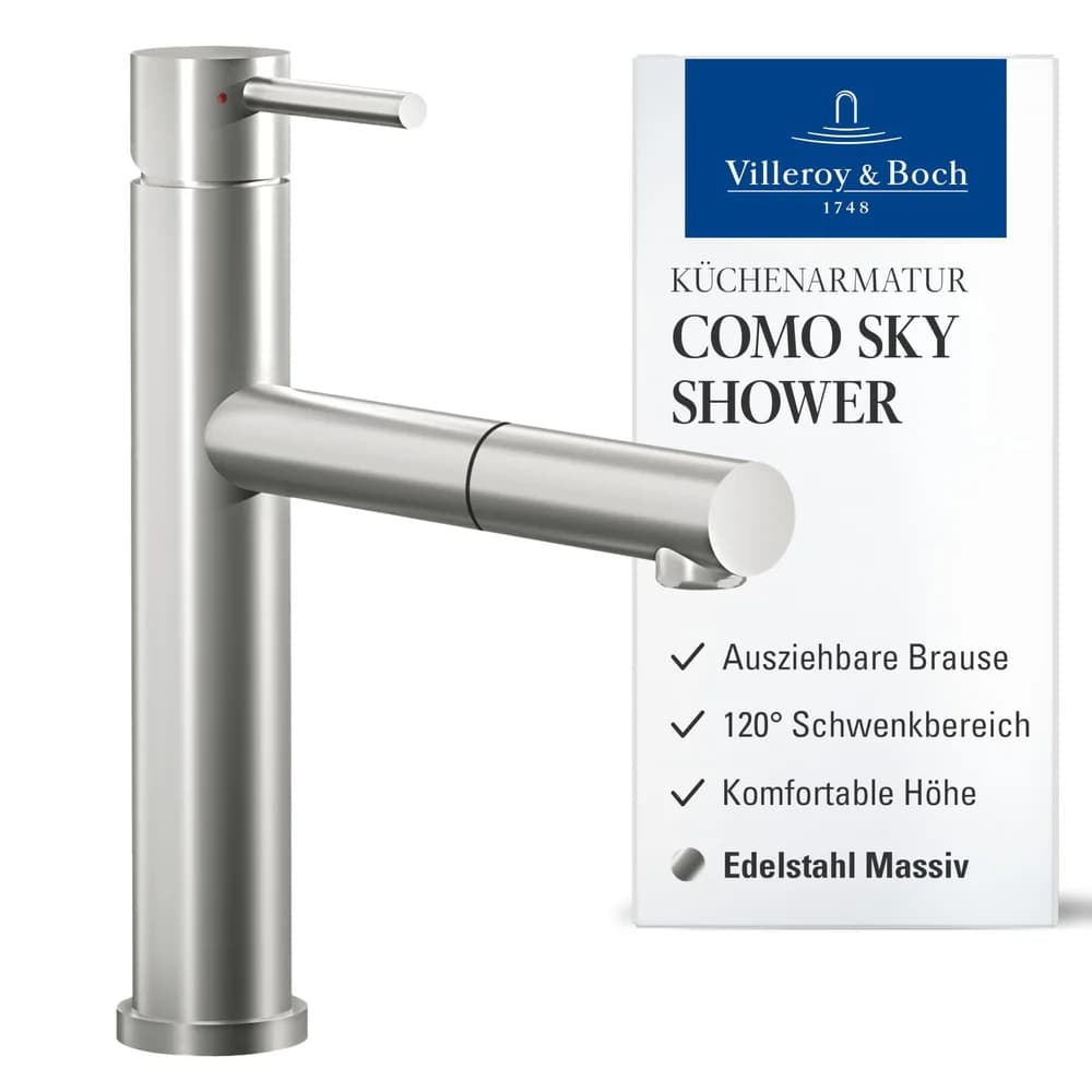 Villeroy & Boch Como Shower Sky Einhand Spültisch, 927900LC 927900LC