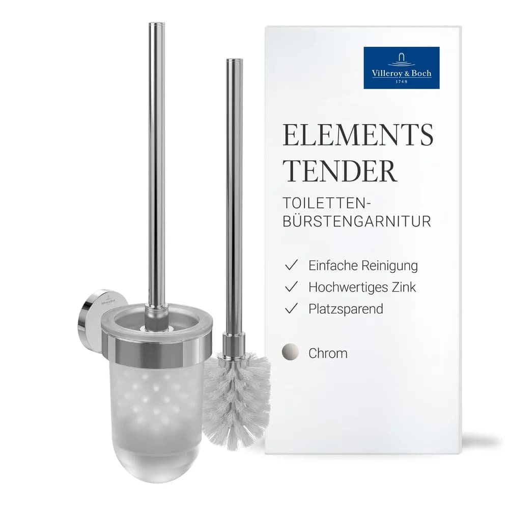 Villeroy & Boch Toilettenbürstengarnitur Elements - TVA15101600061