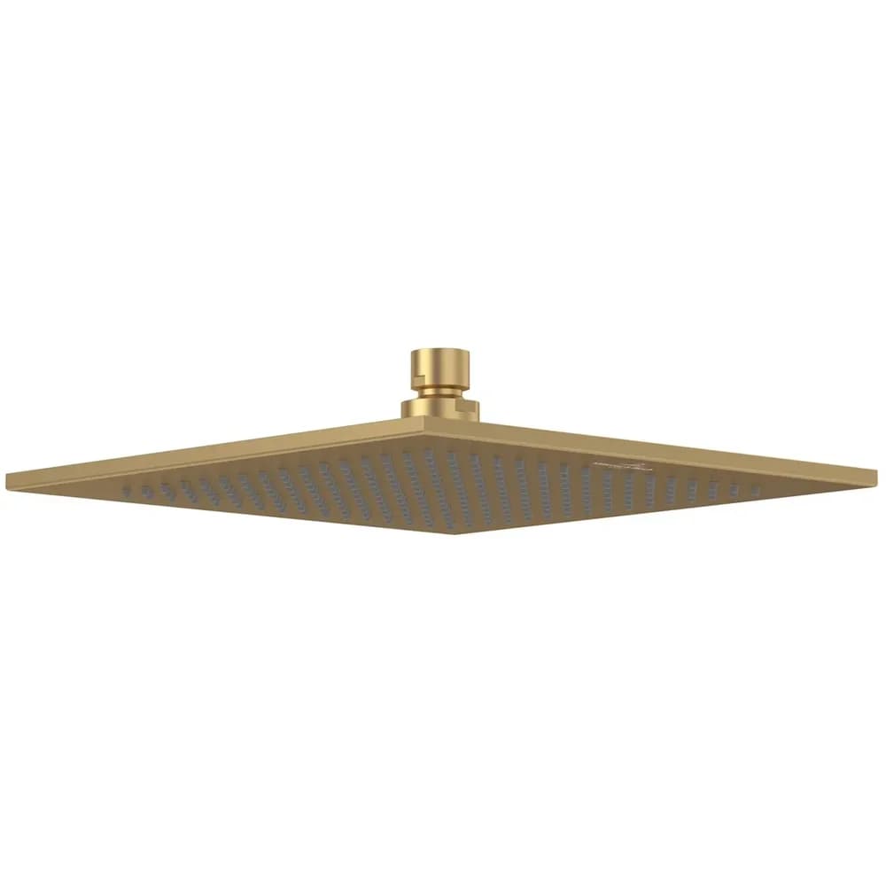 Villeroy & Boch Regenbrause Universal Showers 250x56x250mm Eckig Brushed Gold TVC00000200076