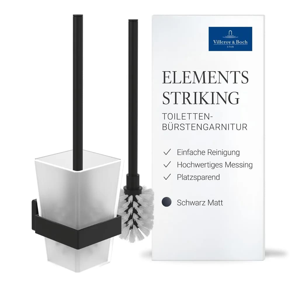 Villeroy & Boch Toilettenbürstengarnitur Elements - TVA152017000K5