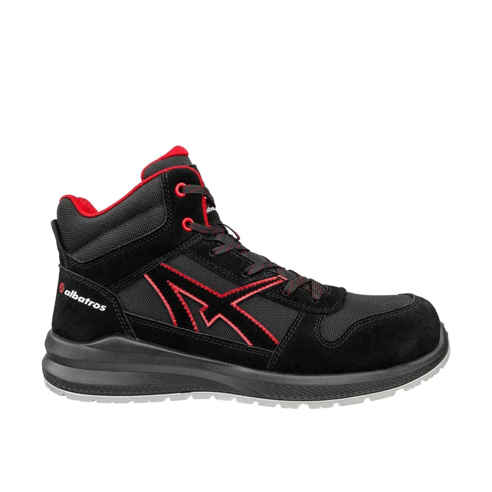 Albatros Clifton Mid S3 SRC Sicherheitsschuh schwarz 45 EU