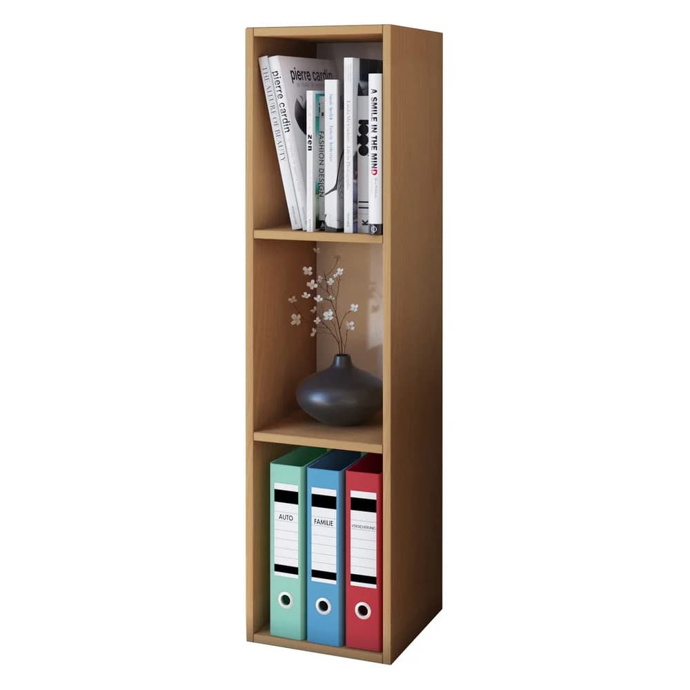 VCM Standregal Mendas Buche H. 107 x B. 34 x T. 30 cm